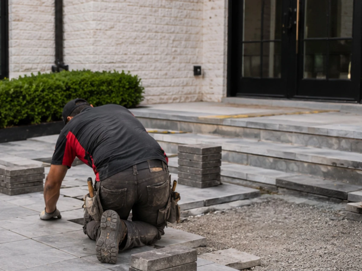 Sharp craftspeople building a custom residential solution