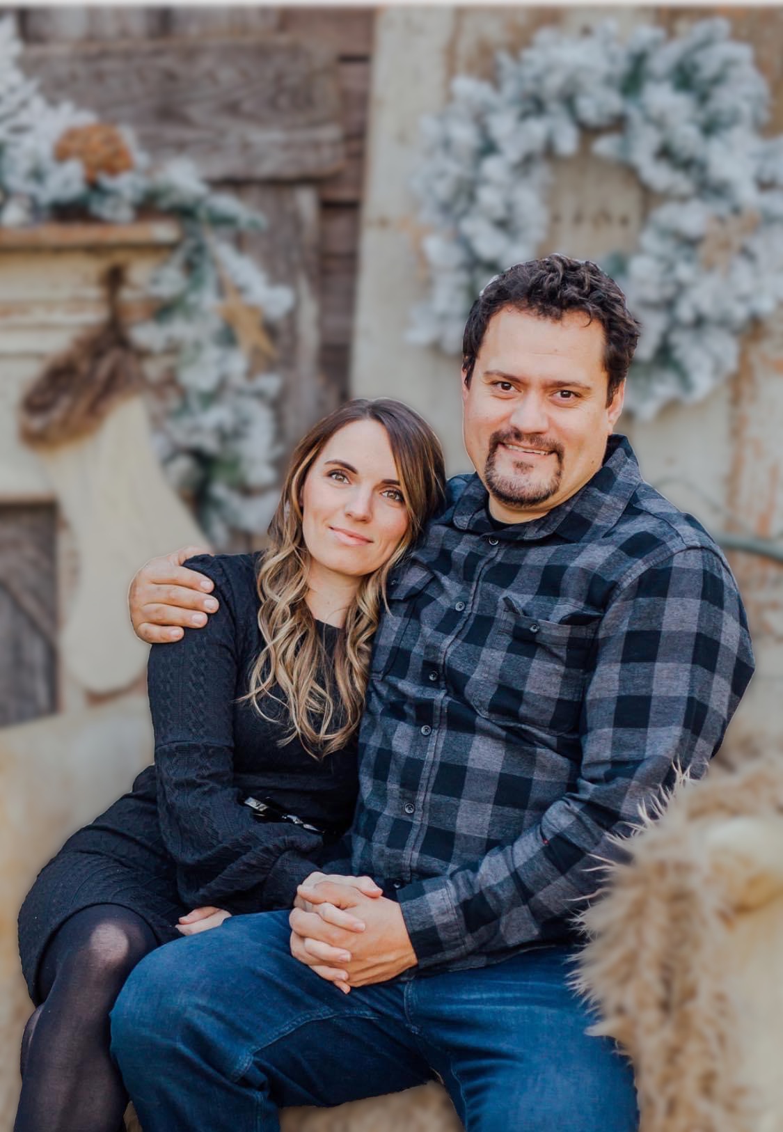 Emanuel Socaciu, founder of Sharp Design and Build, with his wife